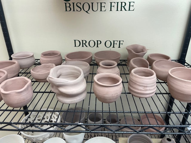 Wheel 101 - bisque pieces