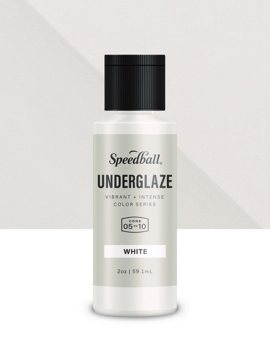 Speedball White underglaze