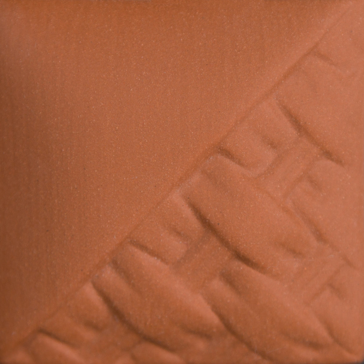Mayco EG-007 Terracotta — cone 6 swatch