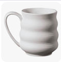 Stoneware Wavy Mug