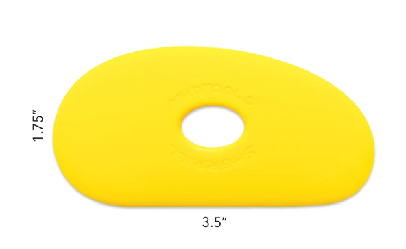 Shape 1 Polymer Rib - Yellow (Soft)