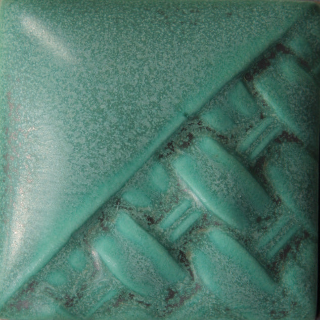 Mayco SW-164 Satin Patina — cone 6 swatch